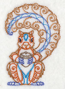 Acorn Harvest Squirrel (Vintage)