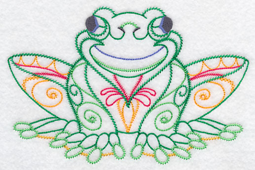 Festive Frog (Vintage)