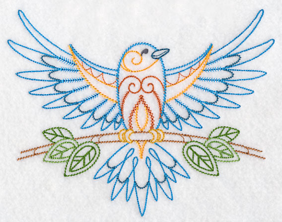 Tree Top Bluebird (Vintage)