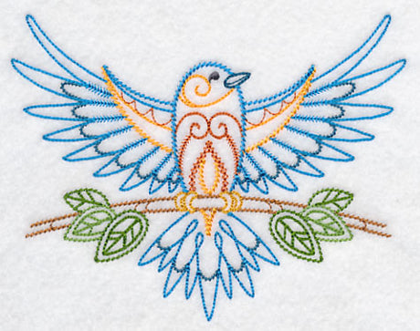 Tree Top Bluebird (Vintage)