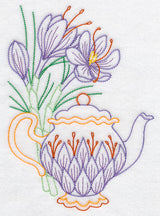 Teapot with Saffron (Vintage)