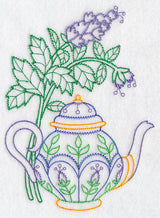Teapot with Spearmint (Vintage)