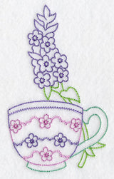 Teacup with Lavender (Vintage)