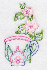 Teacup with Marsh Mallow (Vintage)