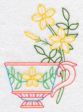 Teacup with Jasmine (Vintage)