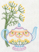 Teapot with Dill (Vintage)