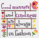 Good Manners and Kindness