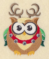 Whooo Loves Christmas - Owl Reindeer