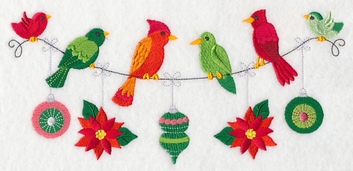 Season's Tweetings Clothesline