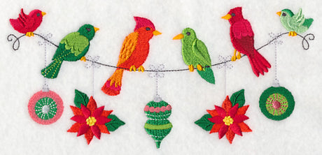 Season's Tweetings Clothesline