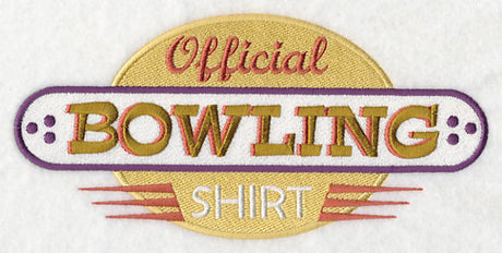 Official Bowling Shirt