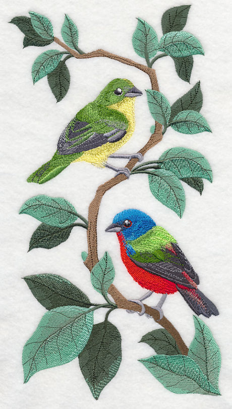 Painted Bunting Panel
