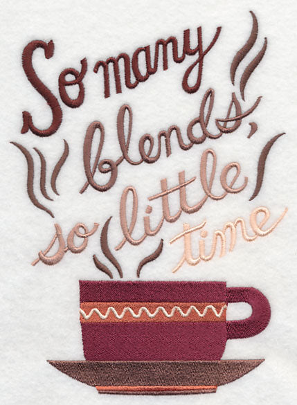 So Many Blends, So Little Time