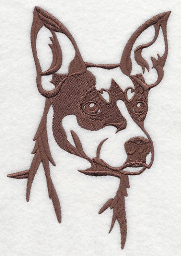 Rat Terrier Silhouette