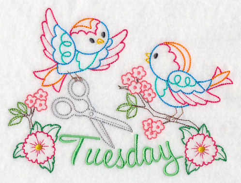 Sew Sweet Birdies on Tuesday (Vintage)