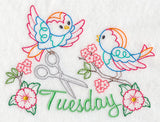 Sew Sweet Birdies on Tuesday (Vintage)