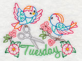 Sew Sweet Birdies on Tuesday (Vintage)