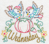 Sew Sweet Birdies on Wednesday (Vintage)