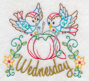 Sew Sweet Birdies on Wednesday (Vintage)