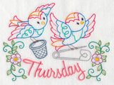 Sew Sweet Birdies on Thursday (Vintage)