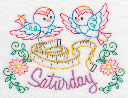 Sew Sweet Birdies on Saturday (Vintage)