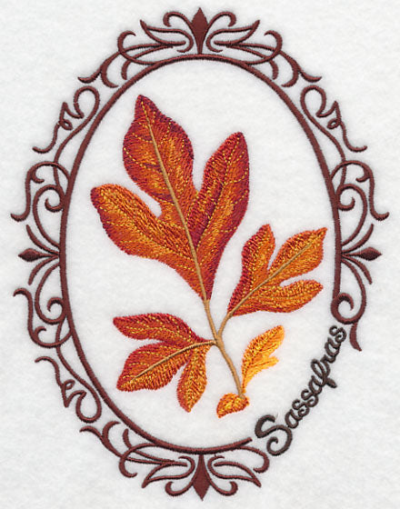 Leaf Cameo - Sassafras