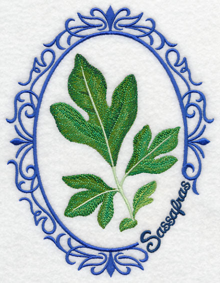 Leaf Cameo - Sassafras