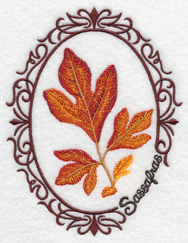 Leaf Cameo - Sassafras