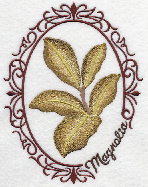 Leaf Cameo - Magnolia