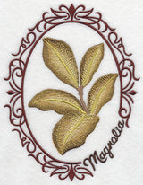 Leaf Cameo - Magnolia