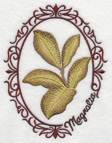 Leaf Cameo - Magnolia