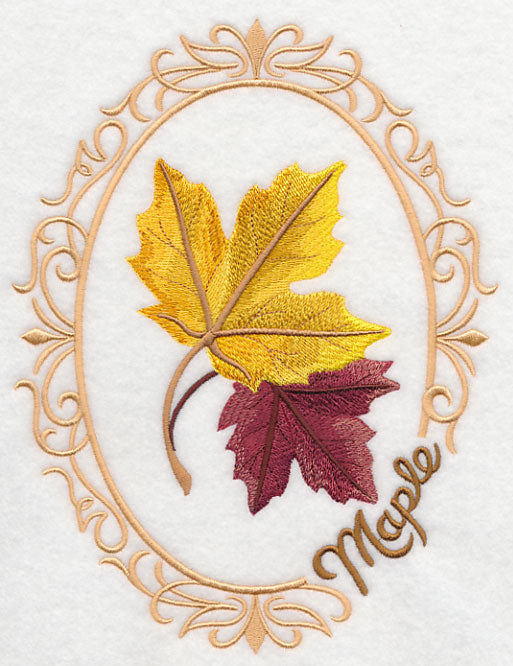 Leaf Cameo - Maple