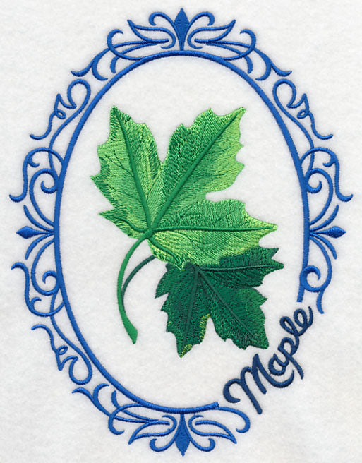 Leaf Cameo - Maple