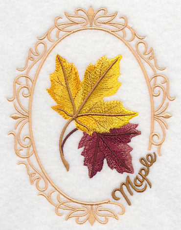Leaf Cameo - Maple