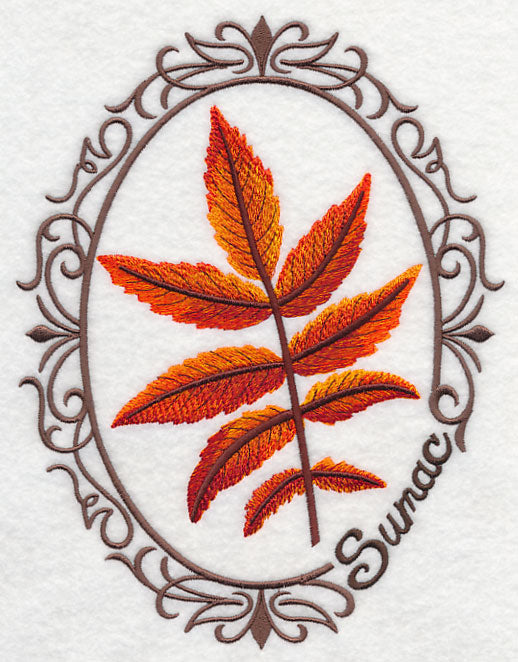 Leaf Cameo - Sumac
