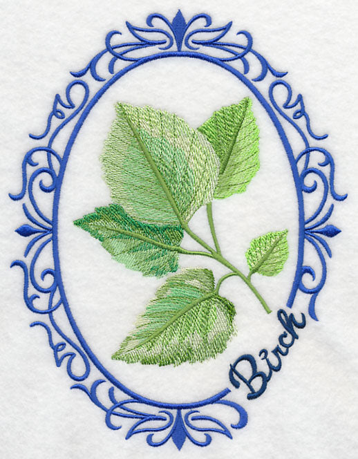 Leaf Cameo - Birch