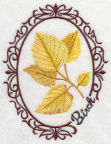 Leaf Cameo - Birch