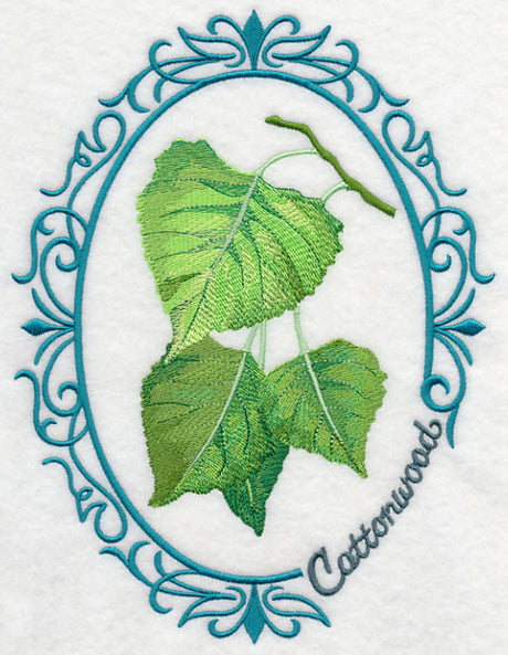 Leaf Cameo - Cottonwood
