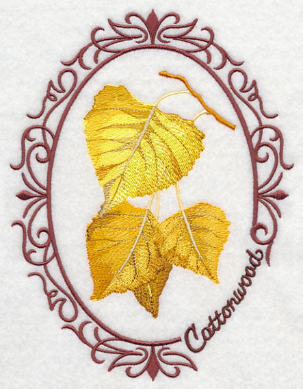 Leaf Cameo - Cottonwood