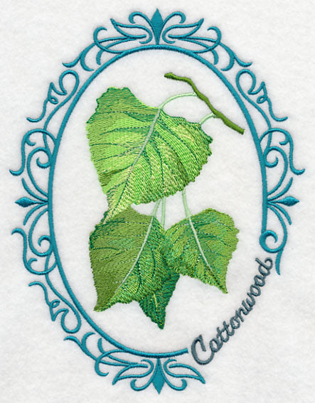 Leaf Cameo - Cottonwood