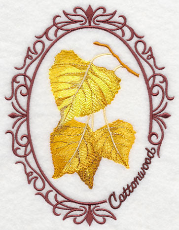 Leaf Cameo - Cottonwood