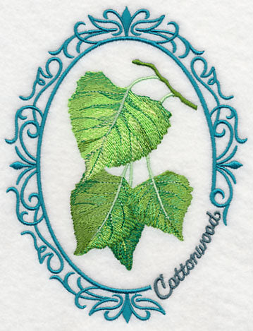 Leaf Cameo - Cottonwood