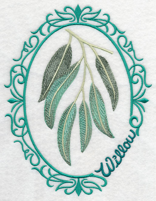 Leaf Cameo - Willow