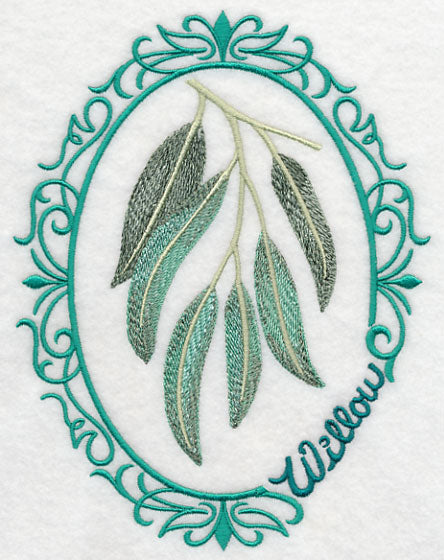 Leaf Cameo - Willow