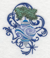 Blue Christmas Ornament and Echo 3