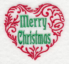 Holiday Hearts - Merry Christmas