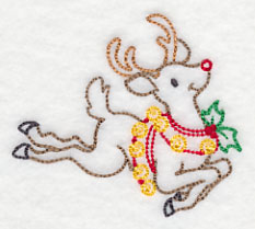 Leaping Rudolph (Vintage)