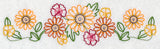 Fall Flower Border (Vintage)