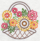 Sunny Autumn Basket (Vintage)