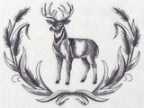 White-tailed Buck Wreath